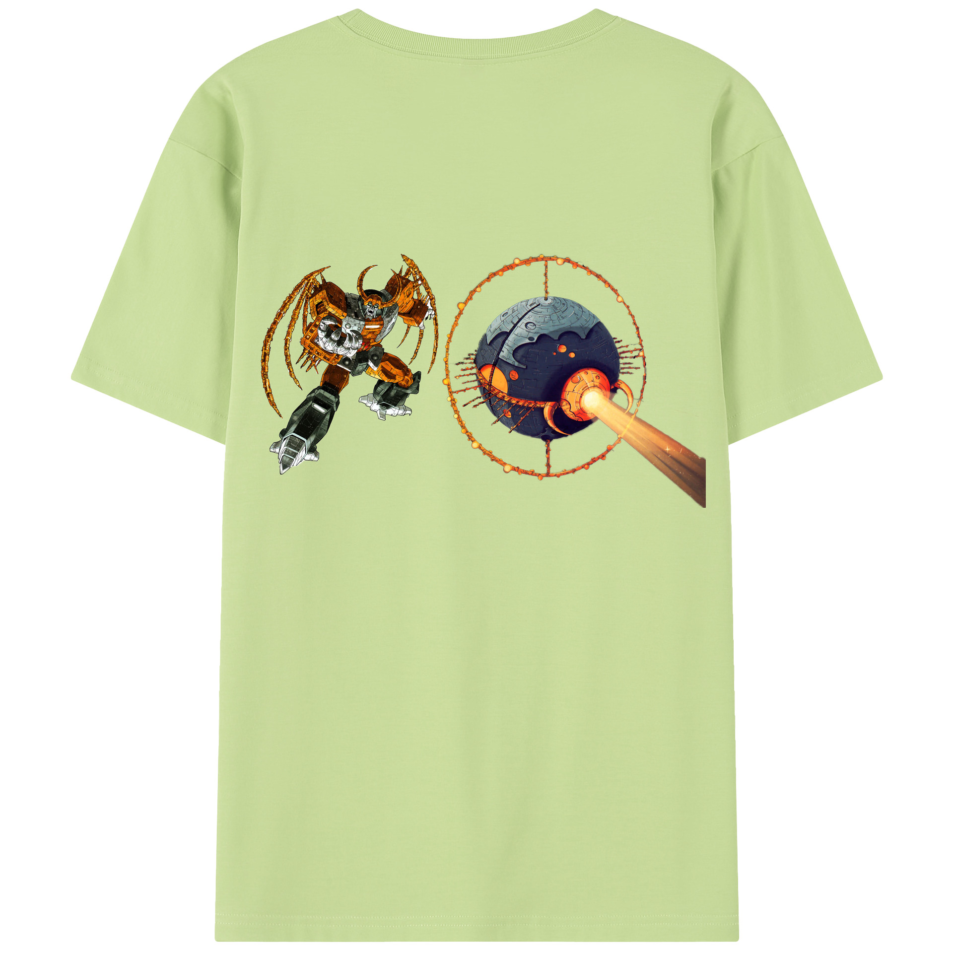 （画像用）  綿100％半袖Tシャツ（背面プリント）
